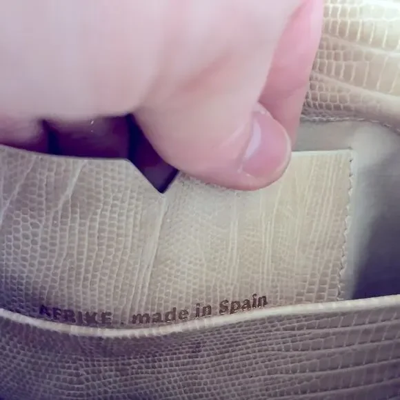 Maison Etnad limited edition lizard embossed bag - Picture 3 of 16